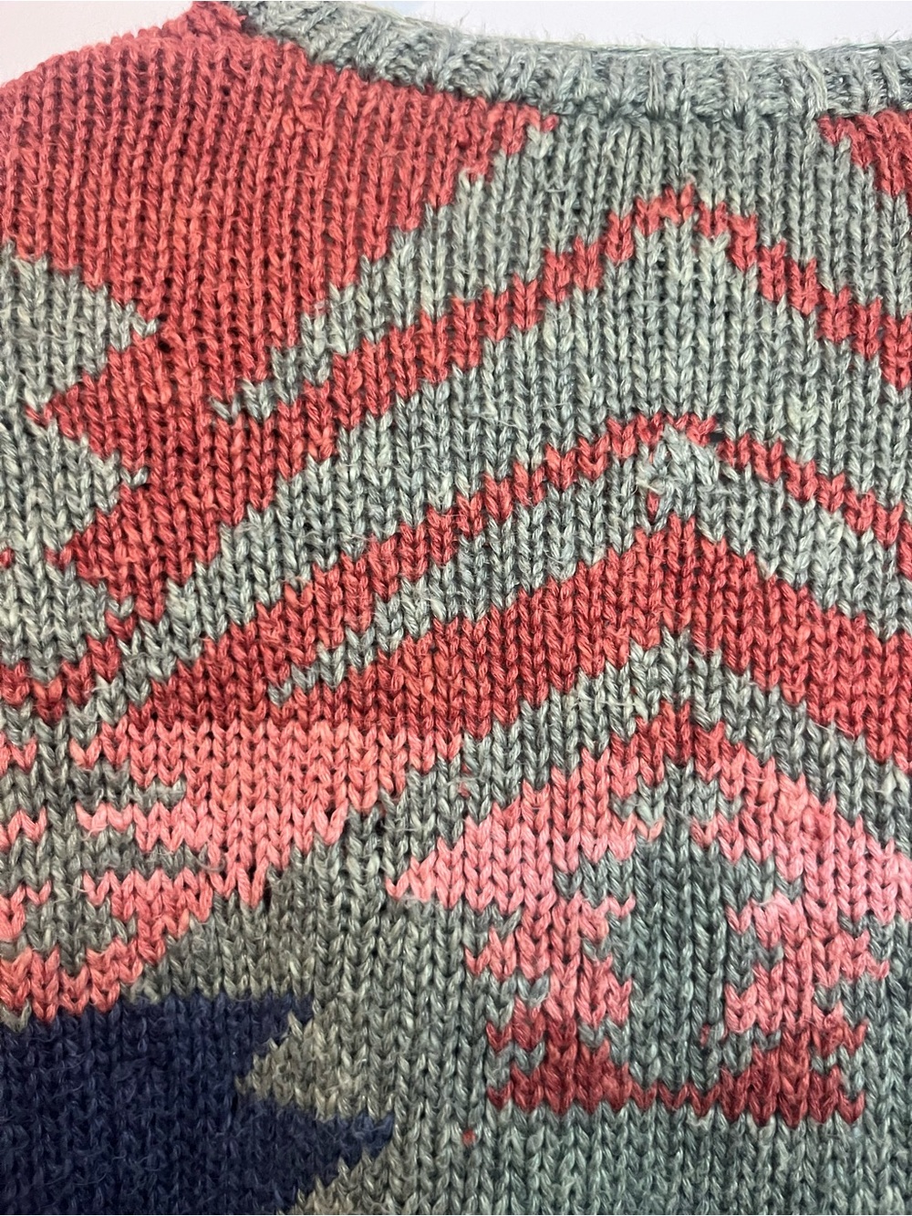 Vintage Lauren by Ralph Lauren Multicolor Aztec Knit Cardigan - Picture 4 of 5